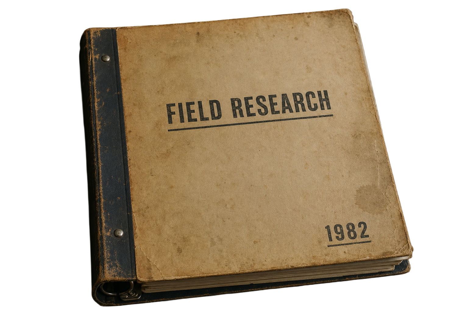 1982 Field Research folder